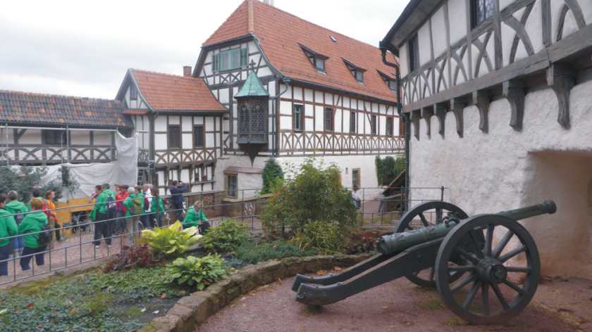 Eisenach-Wartburg-Innenhof