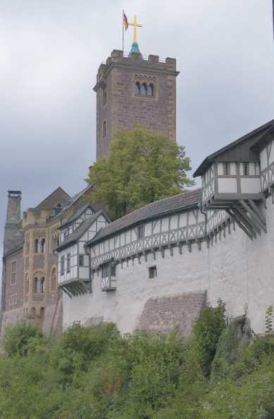 Eisenach-Wartburg-Turm-Kreuz
