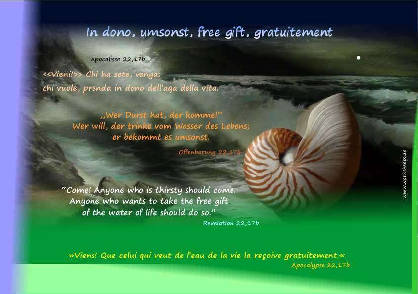 In dono-umsonst-free gift-gratuitement