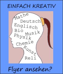 Kreativer Unterricht-Flyer-Logo-s