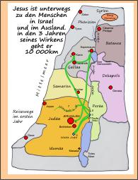 Reisewege Jesu 10000km_logo